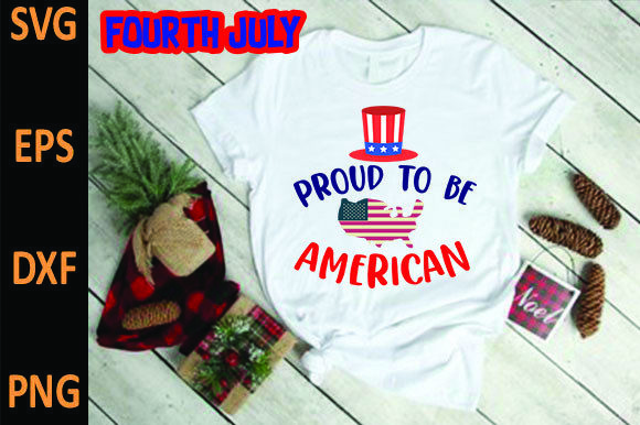 A Design Asset Review: Proud to Be American Graphics for T-Shirt Designs