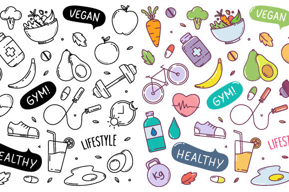 A Handcrafted Graphic for Organic Brands & Modern Designers
