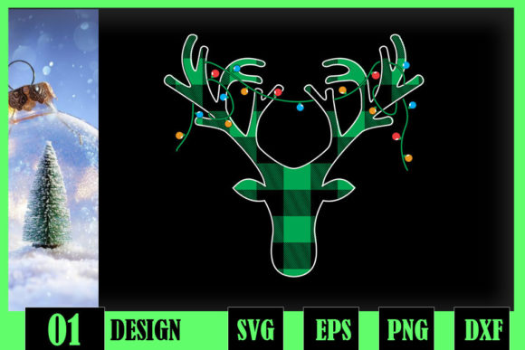 A Practical Review of the Classic Green Black Christmas Deer Design