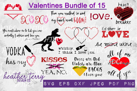 A Versatile Valentine's Graphics Bundle for Creators