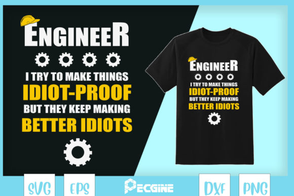 Funny Engineer Graphics: A Craft Review for T-Shirt Designs