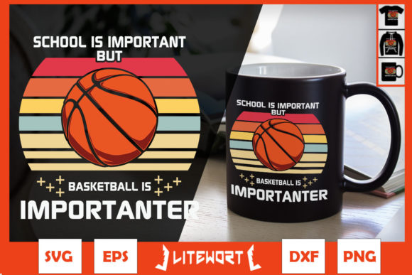 School Important Basketball Importanter: An Embroidery Designer’s Take