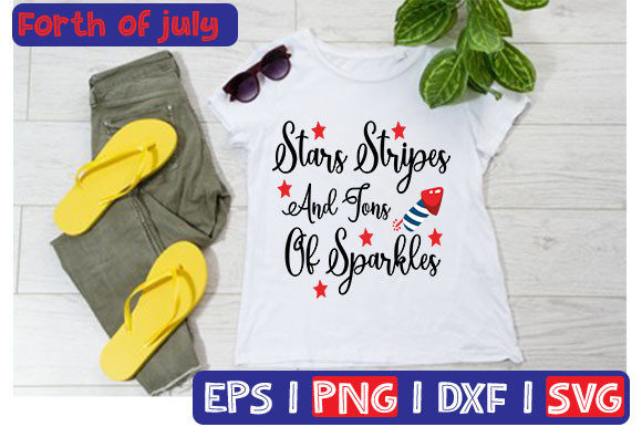 Stars Stripes and Tons of Sparkles: A Sparkly Graphic Design Asset Review